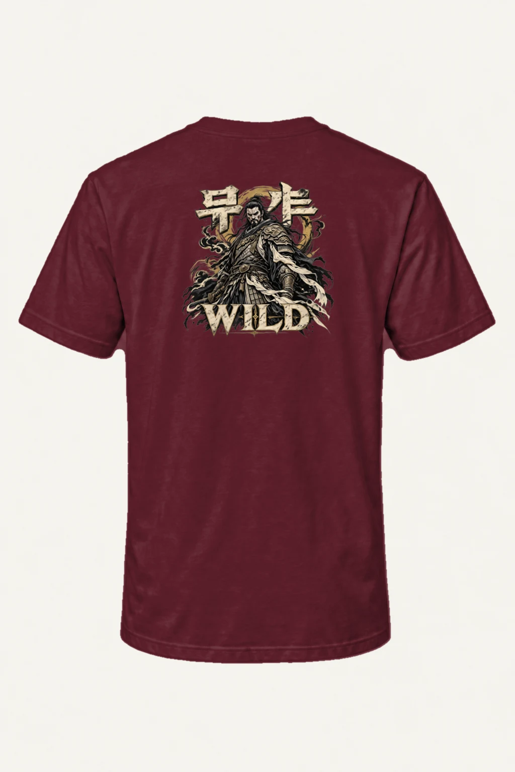 "Bushido Wild" Heavyweight Unisex Crewneck T-shirt | Gildan 5000