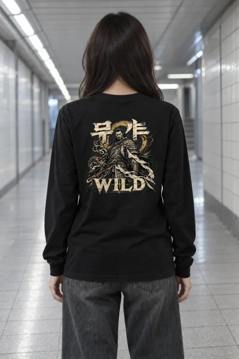 "Bushido Wild" Unisex Longsleeve T-shirt | Gildan 2400