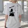 "Butterfly Musician" Heavyweight Unisex Crewneck T-shirt | Gildan 5000