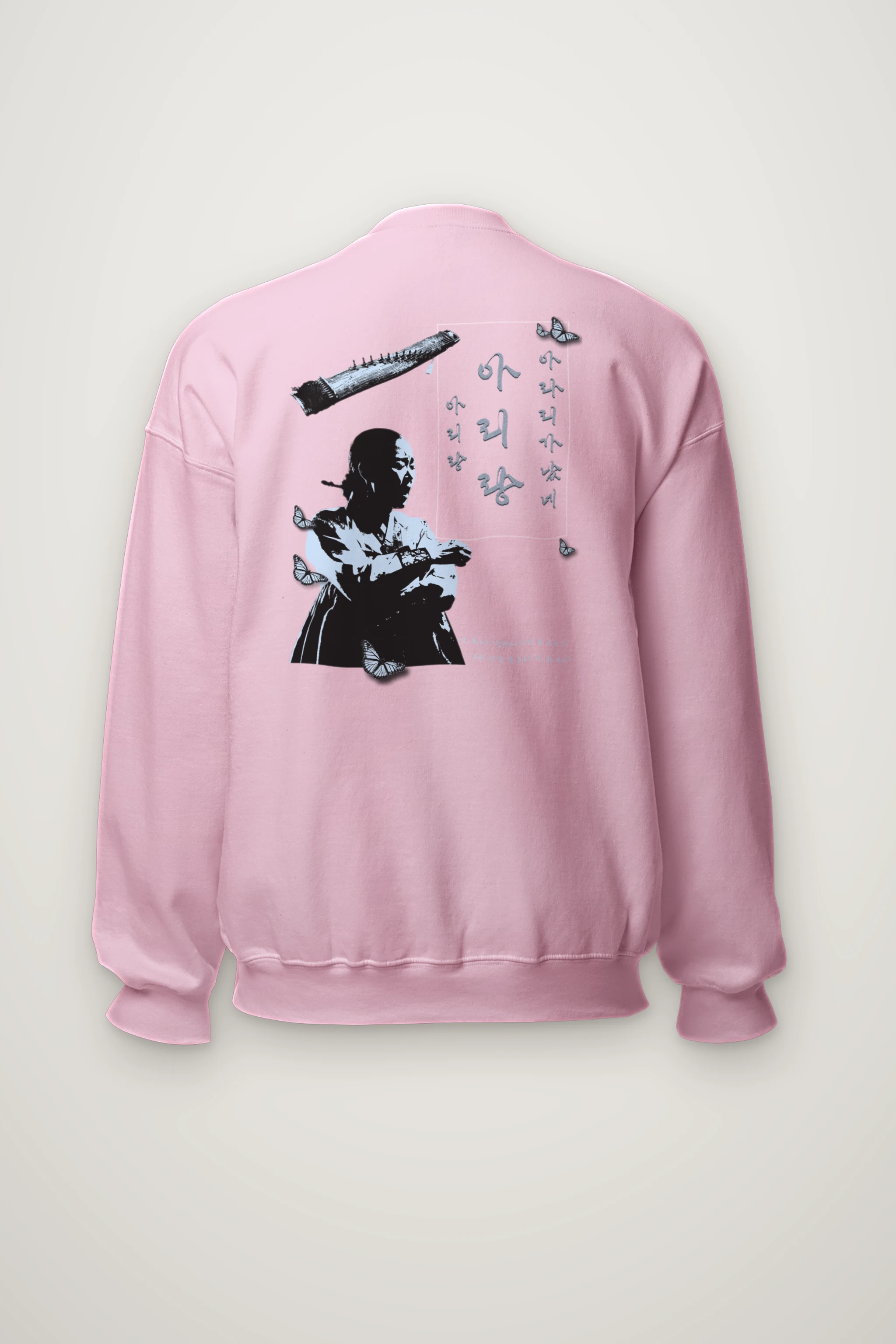"Butterfly Signal" Heavy Blend Unisex Crewneck Sweatshirt
