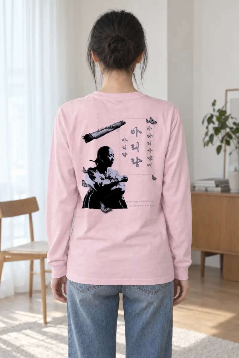 "Butterfly Static" Unisex Longsleeve T-shirt