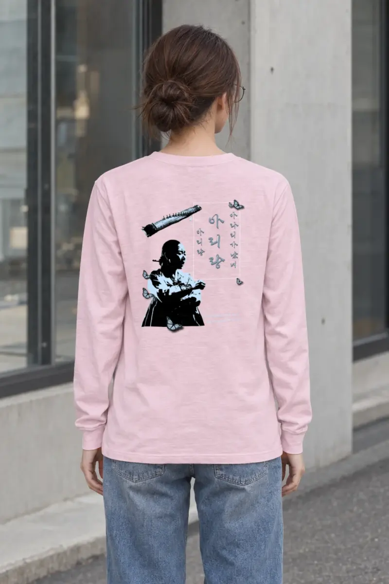 "Butterfly Static" Unisex Longsleeve T-shirt