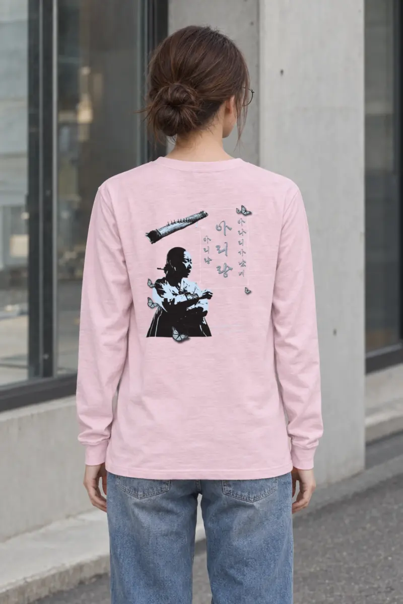 "Butterfly Static" Unisex Longsleeve T-shirt