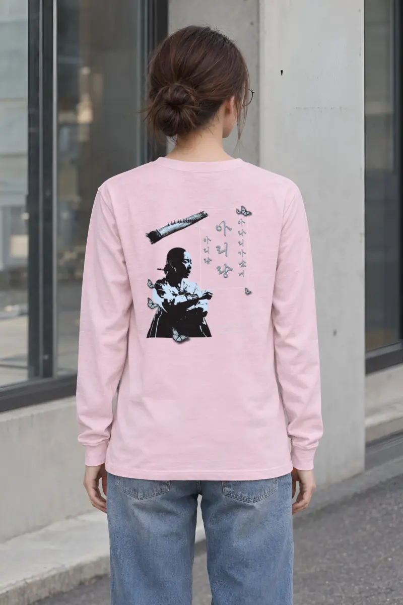 "Butterfly Static" Unisex Longsleeve T-shirt