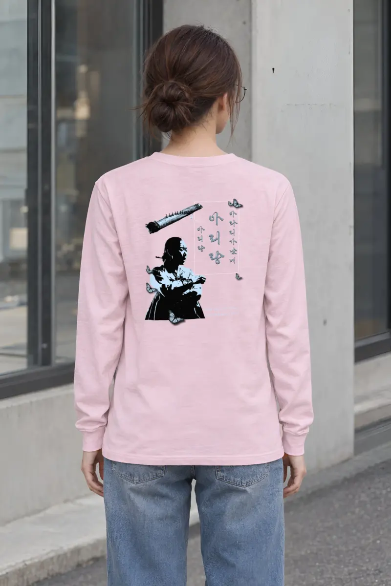 "Butterfly Static" Unisex Longsleeve T-shirt