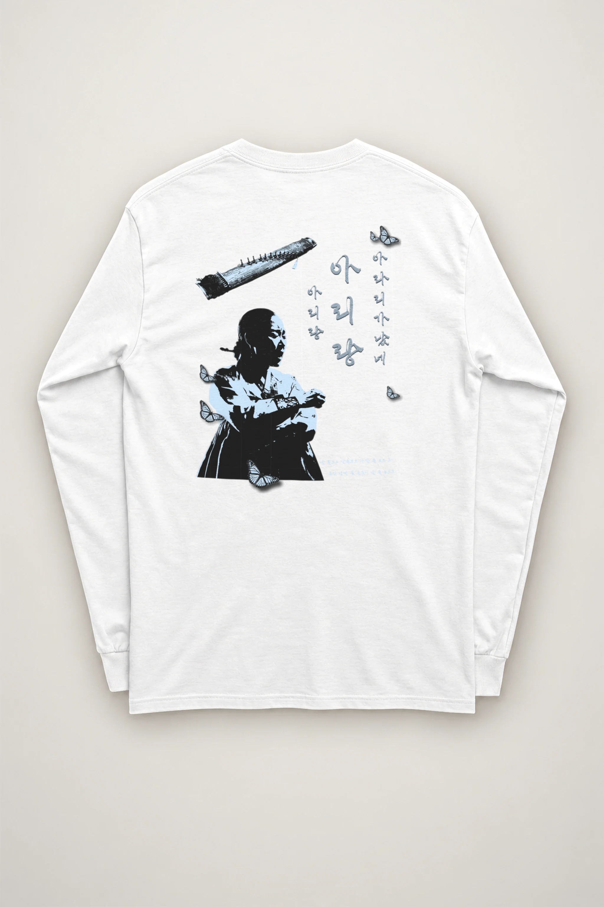 "Butterfly Static" Unisex Longsleeve T-shirt