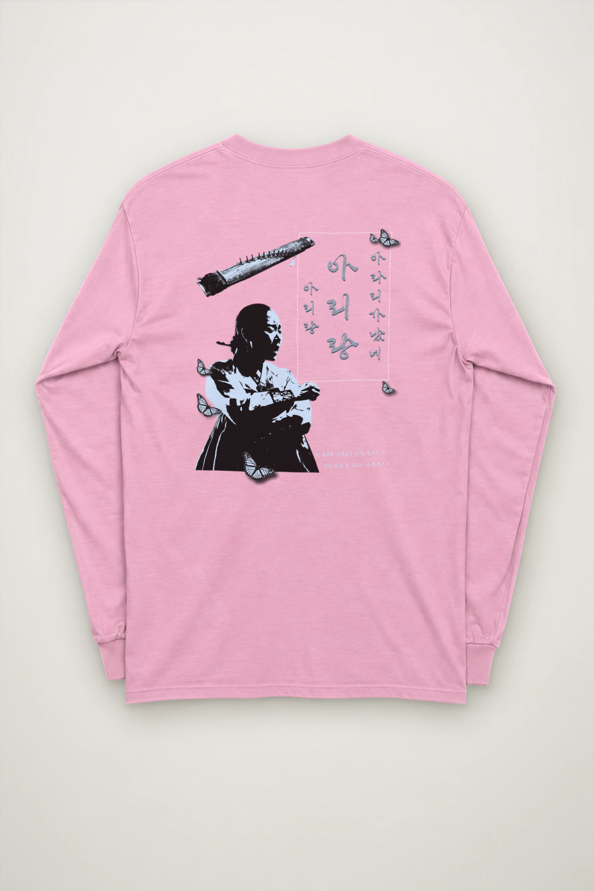 "Butterfly Static" Unisex Longsleeve T-shirt