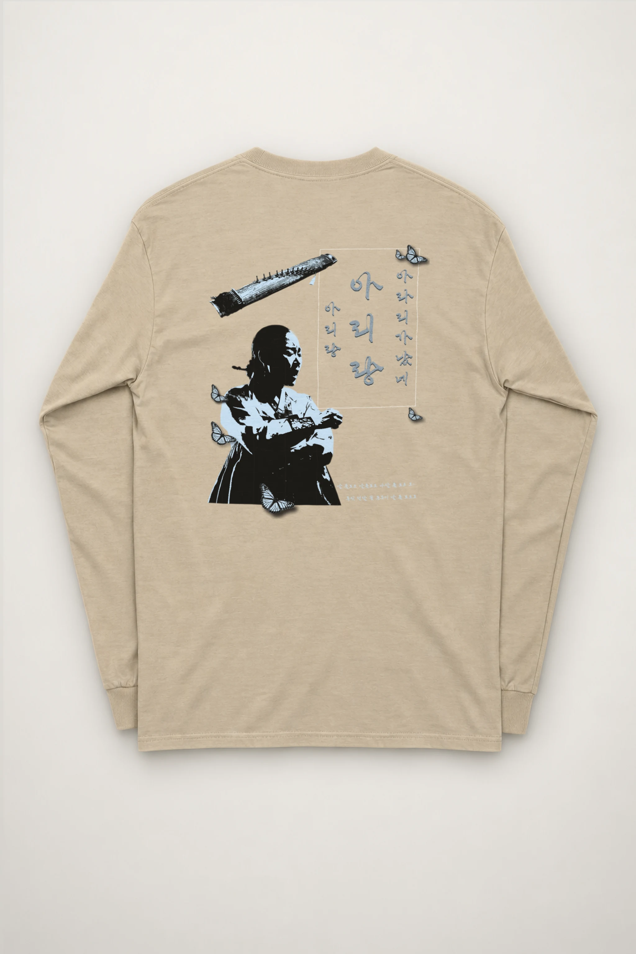 "Butterfly Static" Unisex Longsleeve T-shirt
