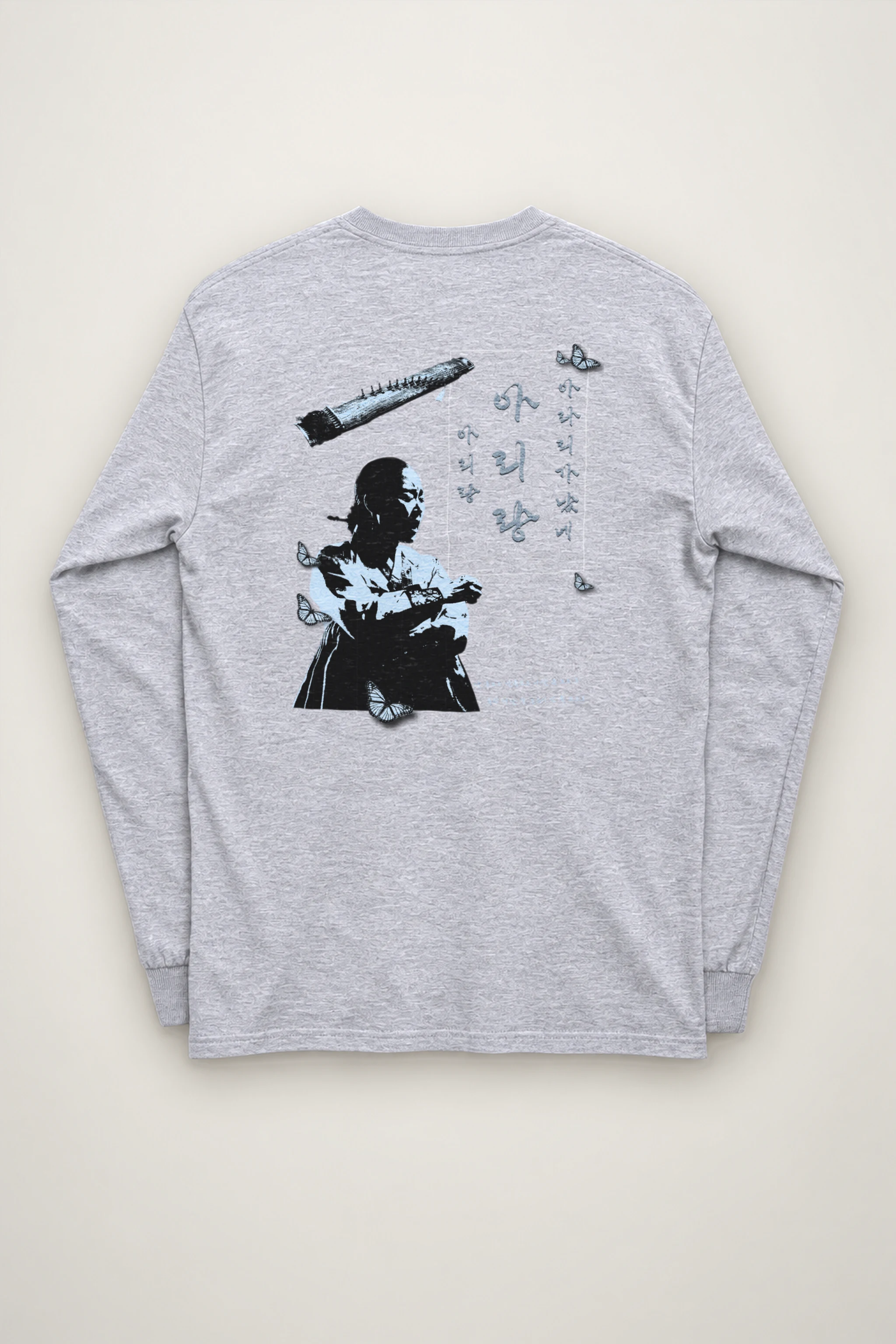 "Butterfly Static" Unisex Longsleeve T-shirt