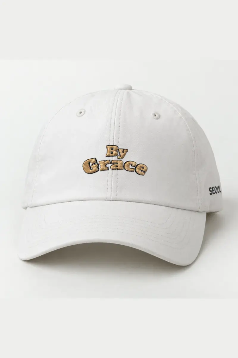 "By Grace" Classic Dad Hat · Embroidered