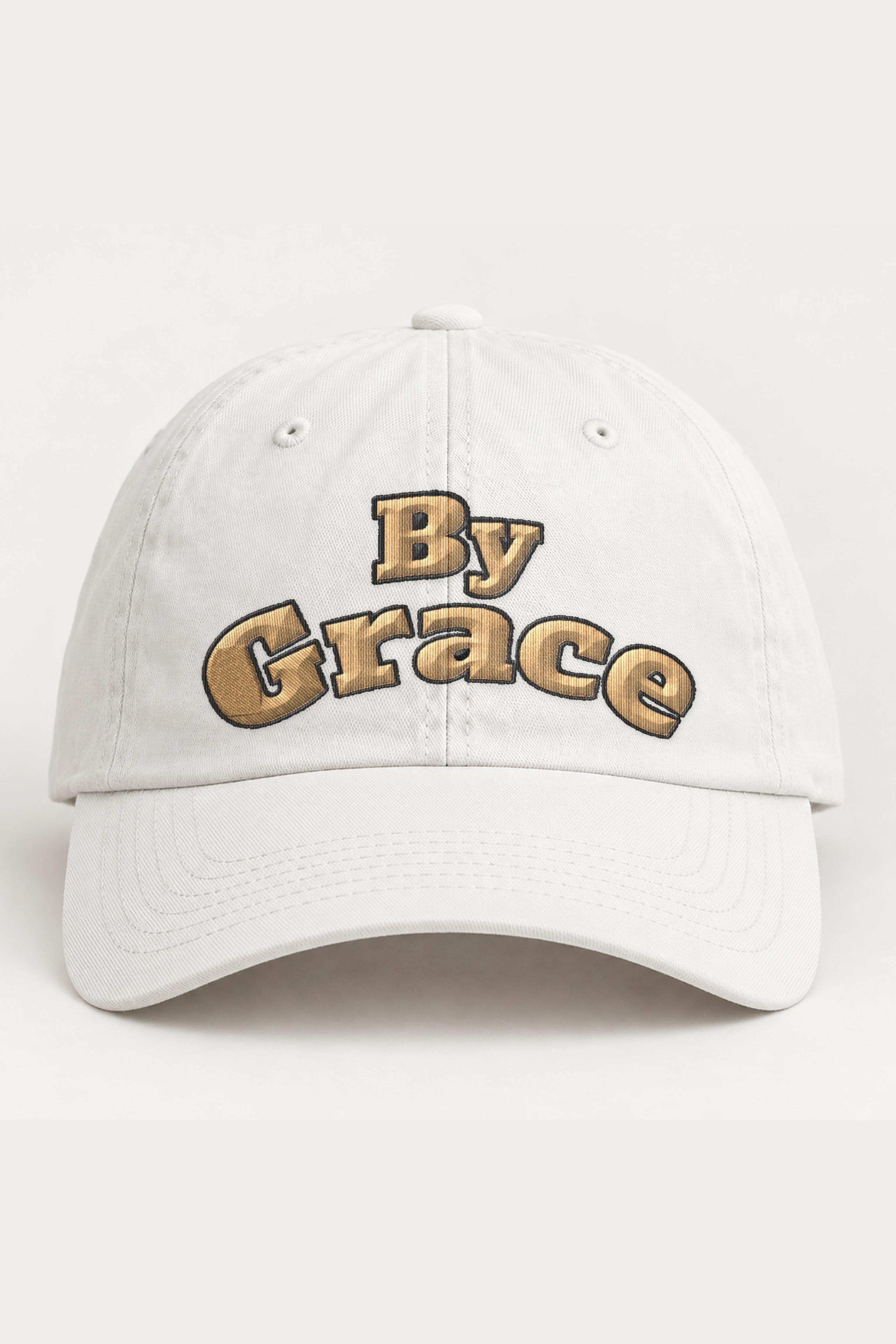 "By Grace" Classic Dad Hat · Embroidered