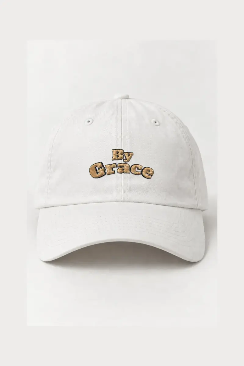"By Grace" Classic Dad Hat · Embroidered | Yupoong 6245CM