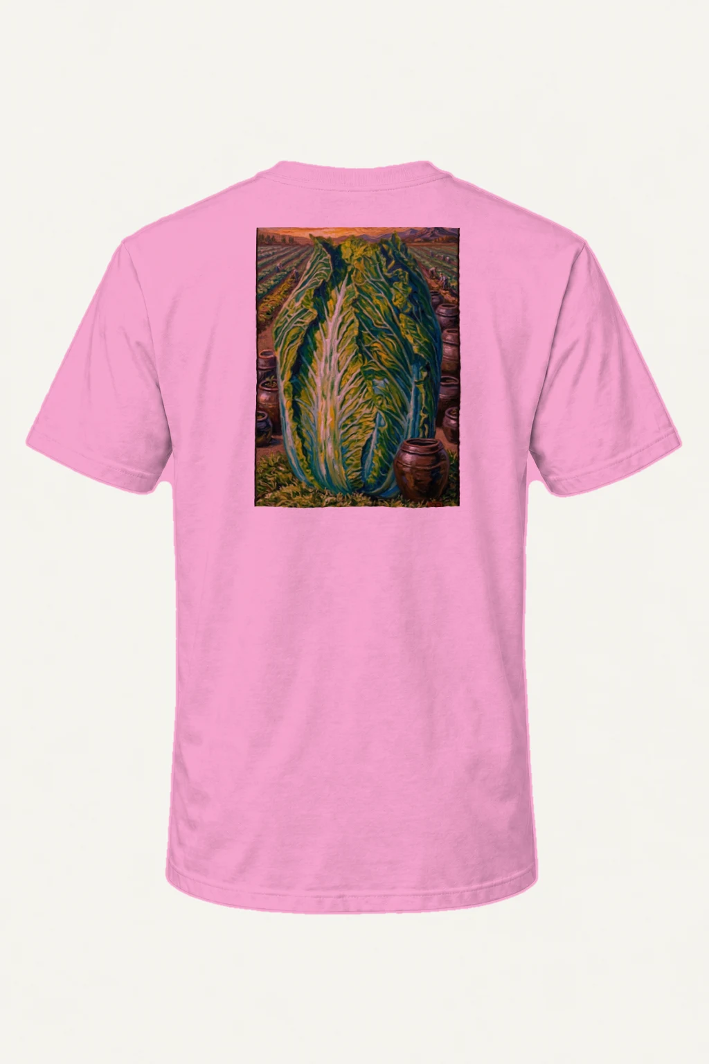 "Cabbage Field" Heavyweight Unisex Crewneck T-shirt | Gildan 5000