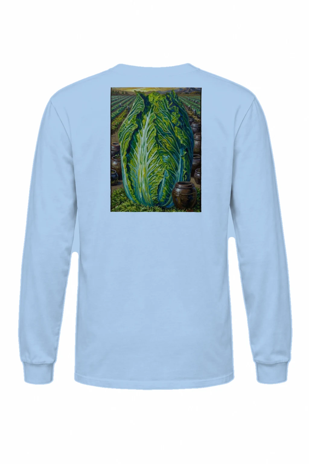 "Cabbage Field Study" Unisex Longsleeve T-shirt | Gildan 2400