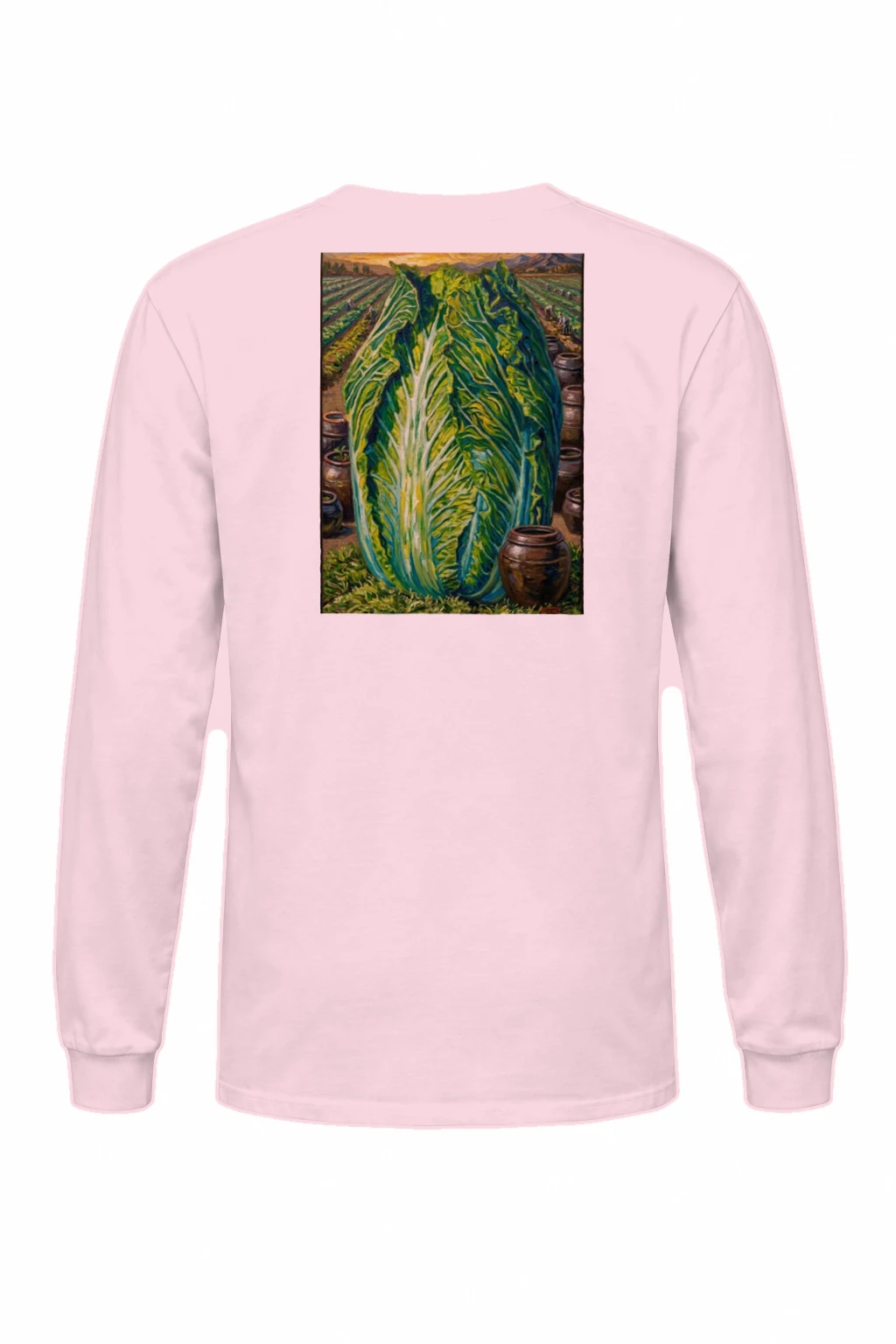 "Cabbage Field Study" Unisex Longsleeve T-shirt | Gildan 2400