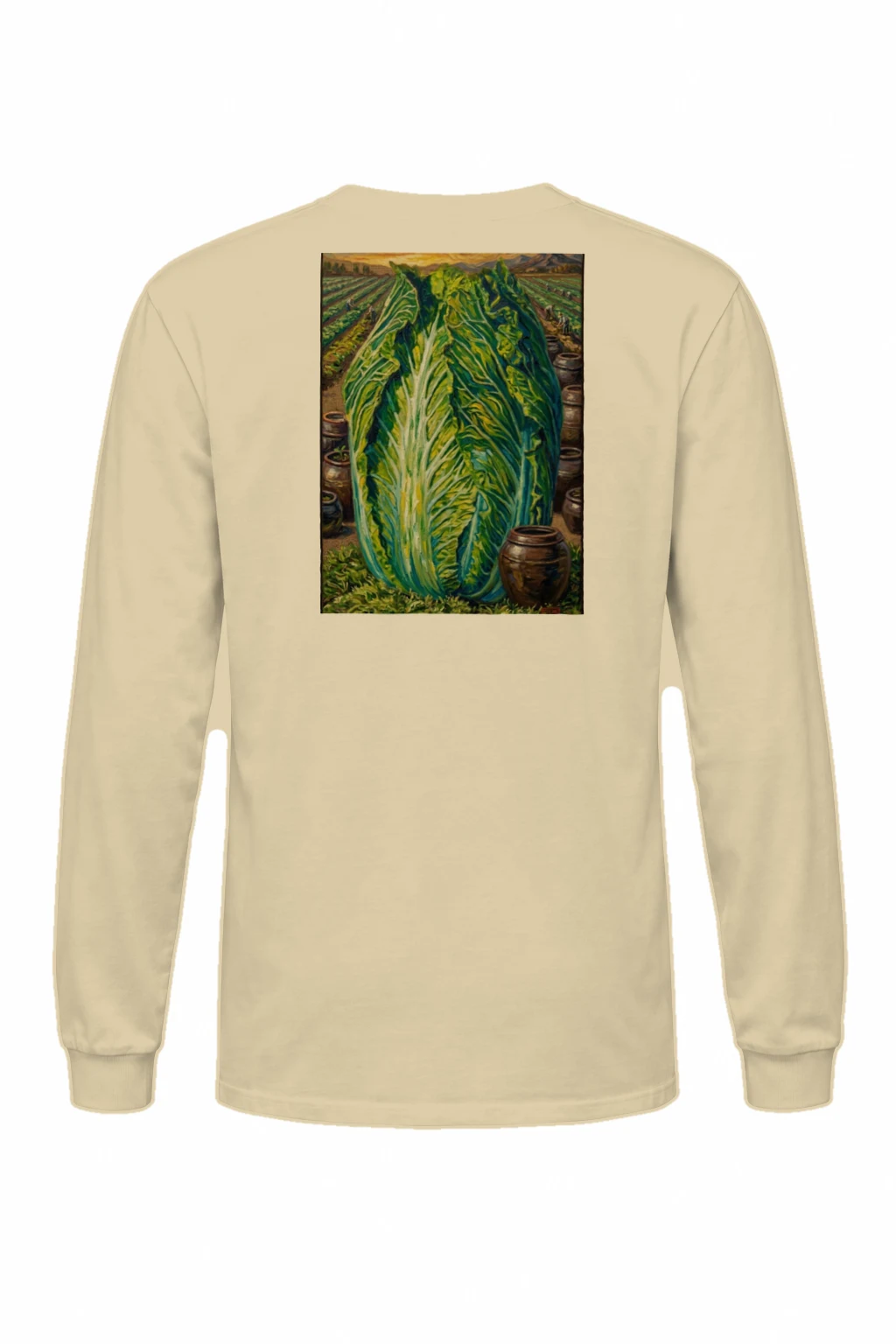 "Cabbage Field Study" Unisex Longsleeve T-shirt | Gildan 2400