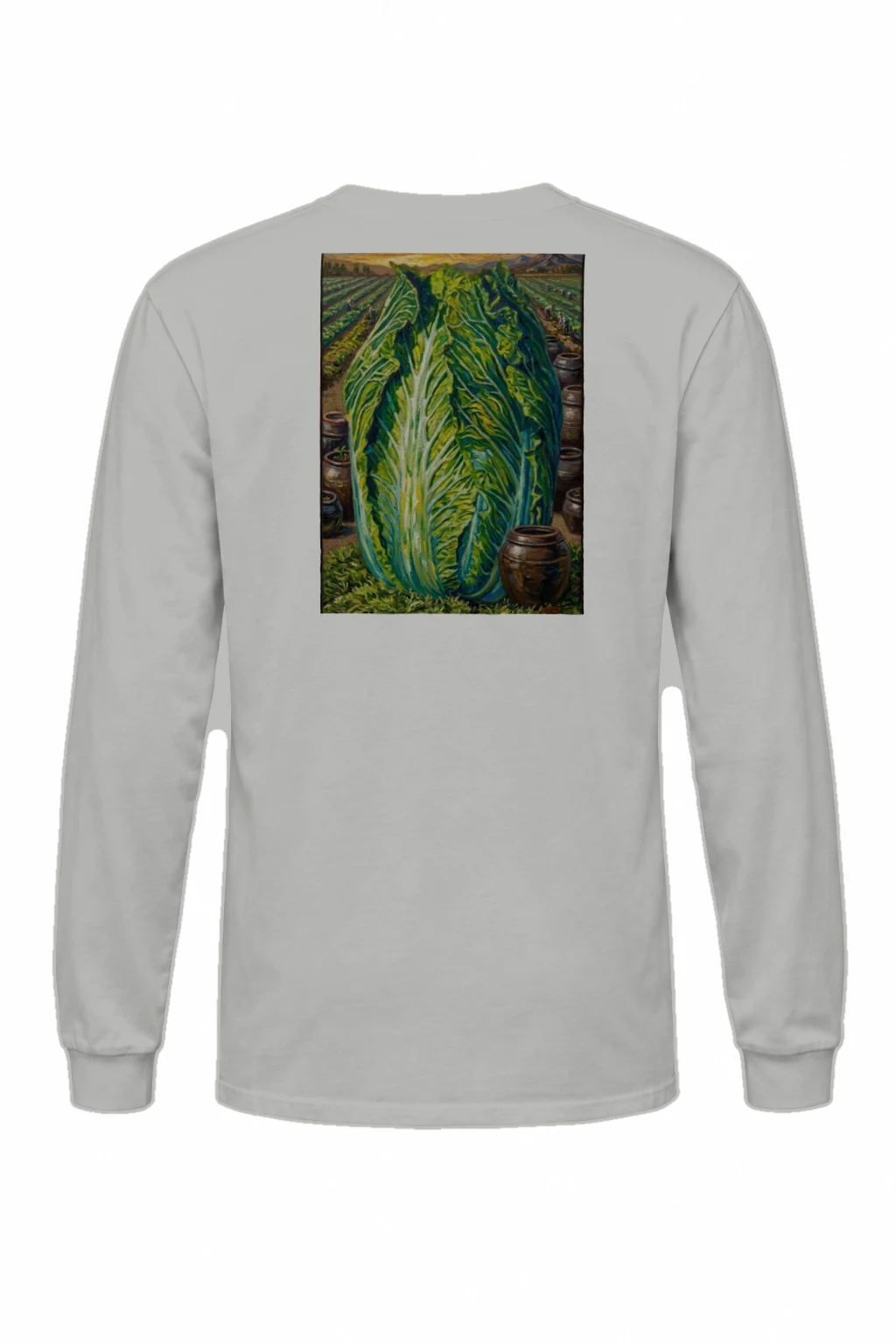 "Cabbage Field Study" Unisex Longsleeve T-shirt | Gildan 2400