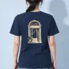 "Café Facade" Heavyweight Unisex Crewneck T-shirt
