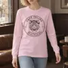 "Cafe Feline 1977" Unisex Longsleeve T-shirt