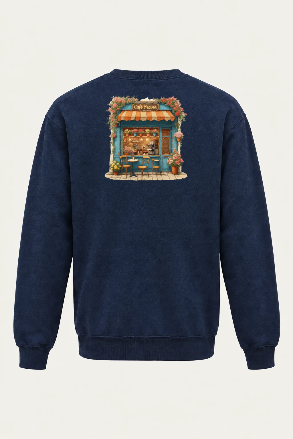 "Café Heaven" Heavy Blend Unisex Crewneck Sweatshirt | Gildan 18000