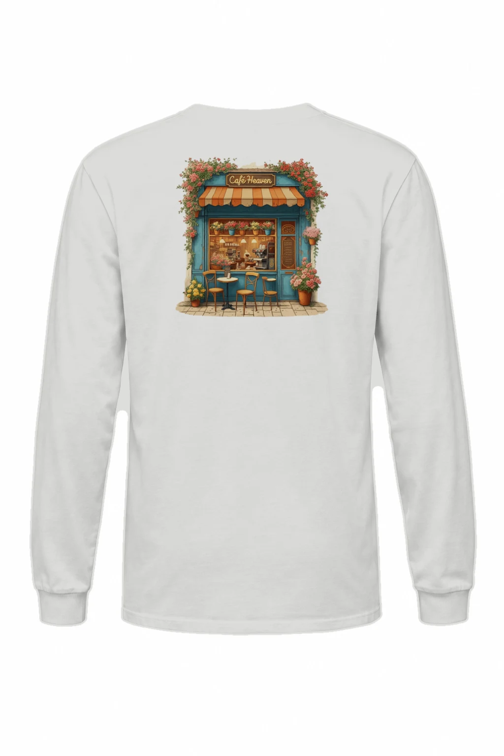 "Café Heaven" Unisex Longsleeve T-shirt | Gildan 2400