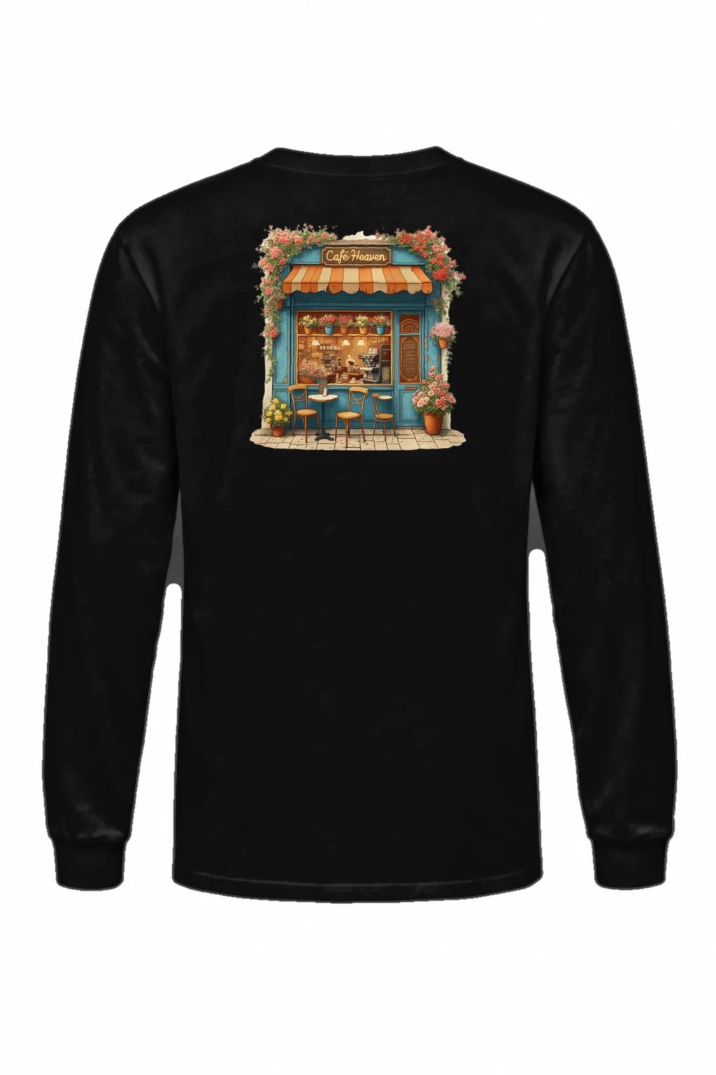 "Café Heaven" Unisex Longsleeve T-shirt | Gildan 2400