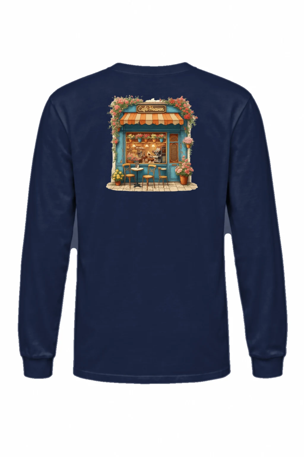 "Café Heaven" Unisex Longsleeve T-shirt | Gildan 2400