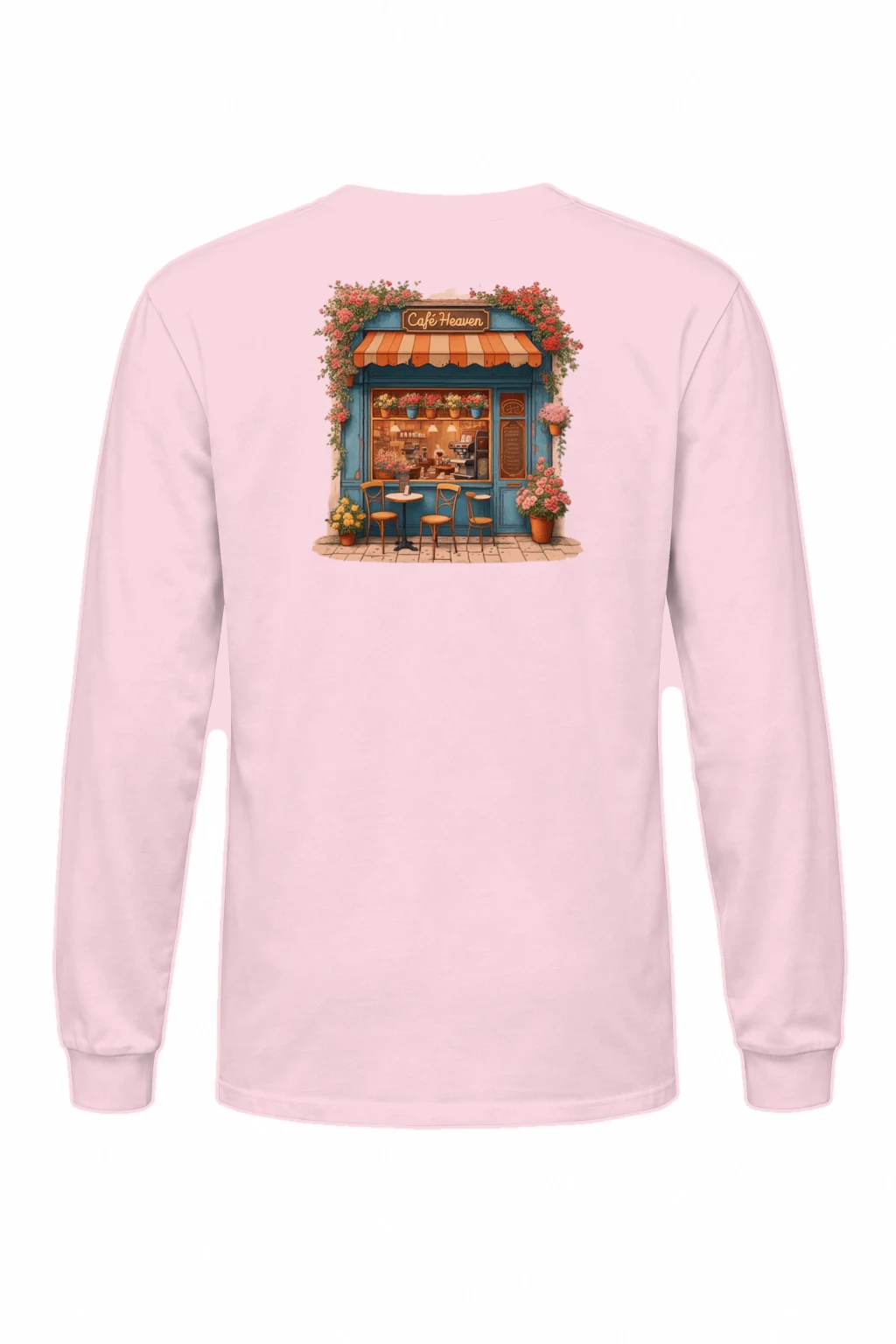 "Café Heaven" Unisex Longsleeve T-shirt | Gildan 2400