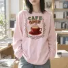 "Cafe Open" Unisex Longsleeve T-shirt | Gildan 2400