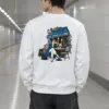 "Café Pause" Heavy Blend Unisex Crewneck Sweatshirt