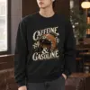 "Caffeine & Gasoline" Heavy Blend Unisex Crewneck Sweatshirt