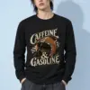 "Caffeine & Gasoline" Unisex Longsleeve T-shirt