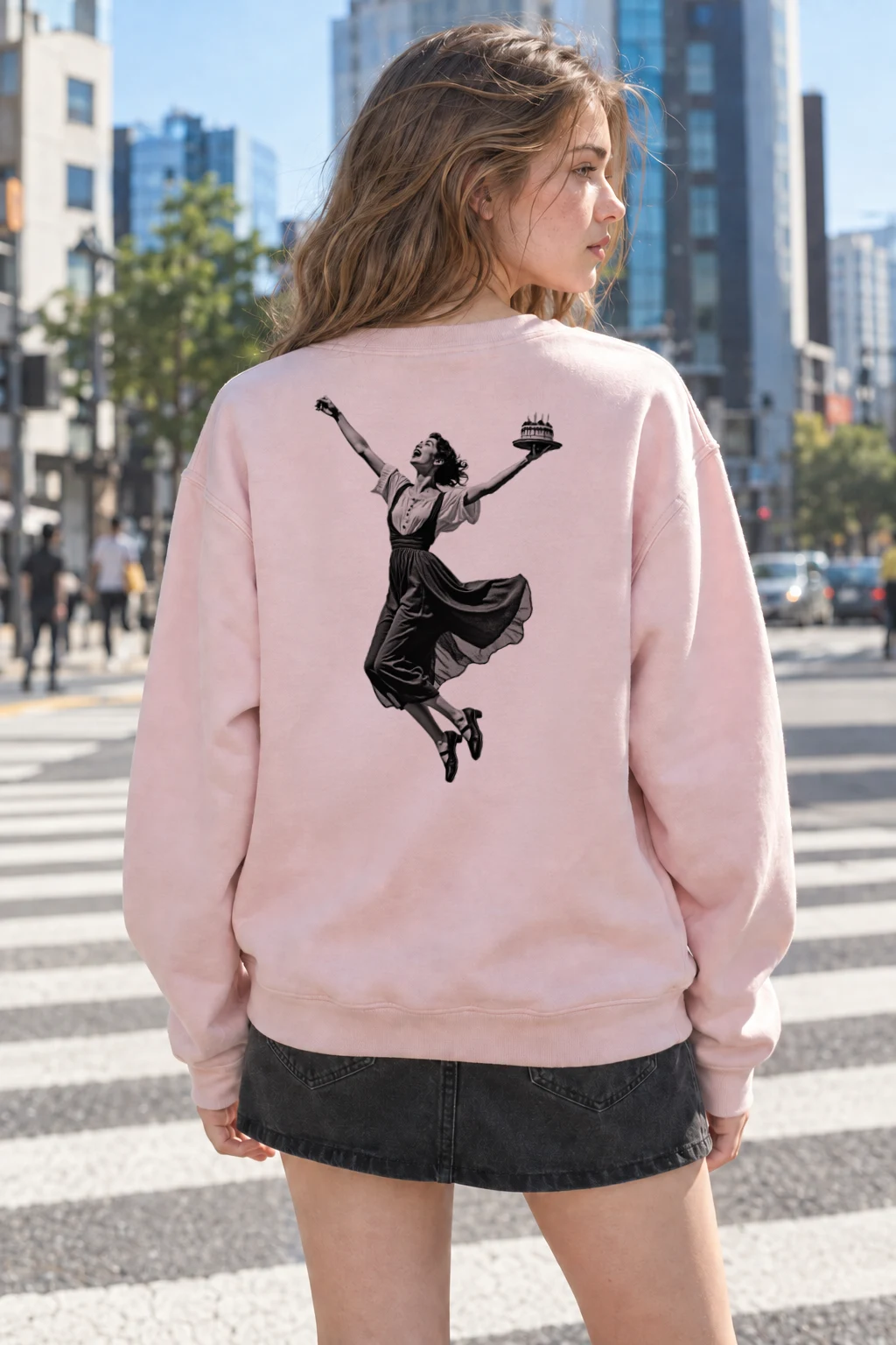"Cake Dance" Heavy Blend Unisex Crewneck Sweatshirt | Gildan 18000