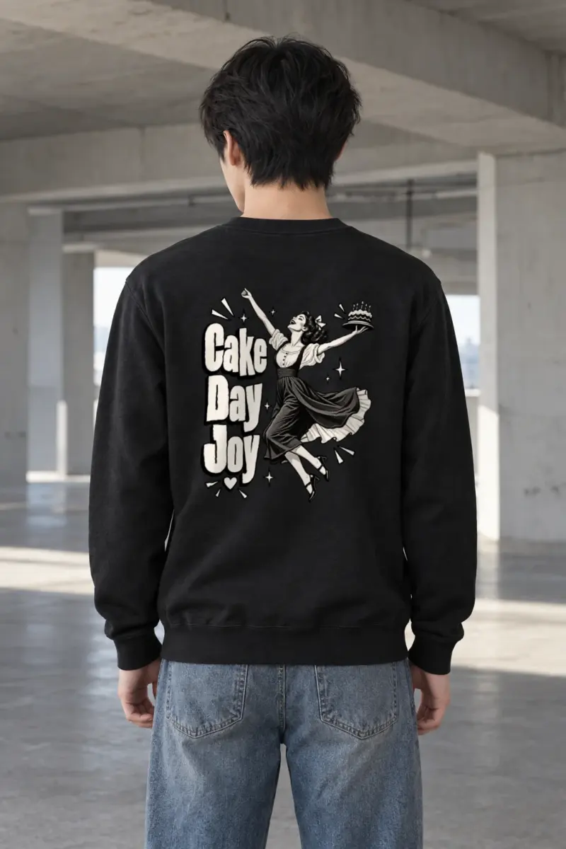 "Cake Day Joy" Heavy Blend Unisex Crewneck Sweatshirt