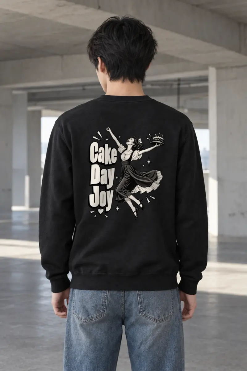 "Cake Day Joy" Heavy Blend Unisex Crewneck Sweatshirt