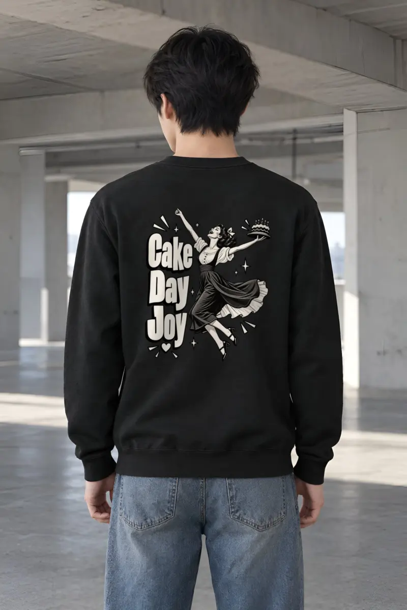 "Cake Day Joy" Heavy Blend Unisex Crewneck Sweatshirt