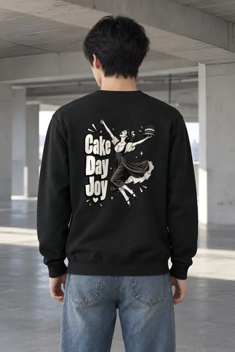 "Cake Day Joy" Heavy Blend Unisex Crewneck Sweatshirt