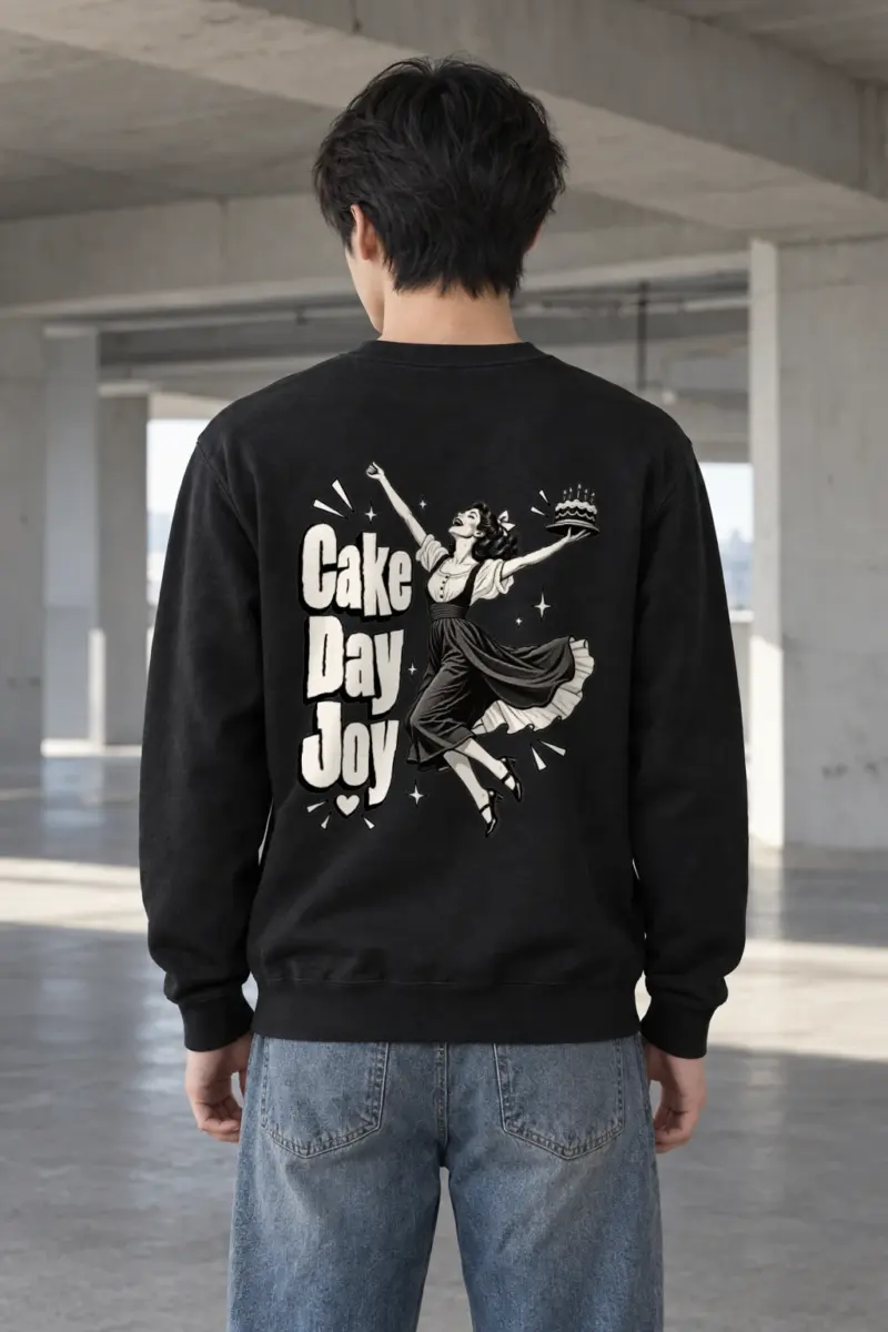 "Cake Day Joy" Heavy Blend Unisex Crewneck Sweatshirt