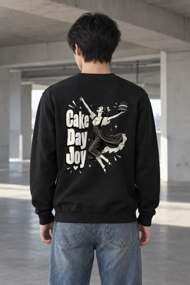 "Cake Day Joy" Heavy Blend Unisex Crewneck Sweatshirt