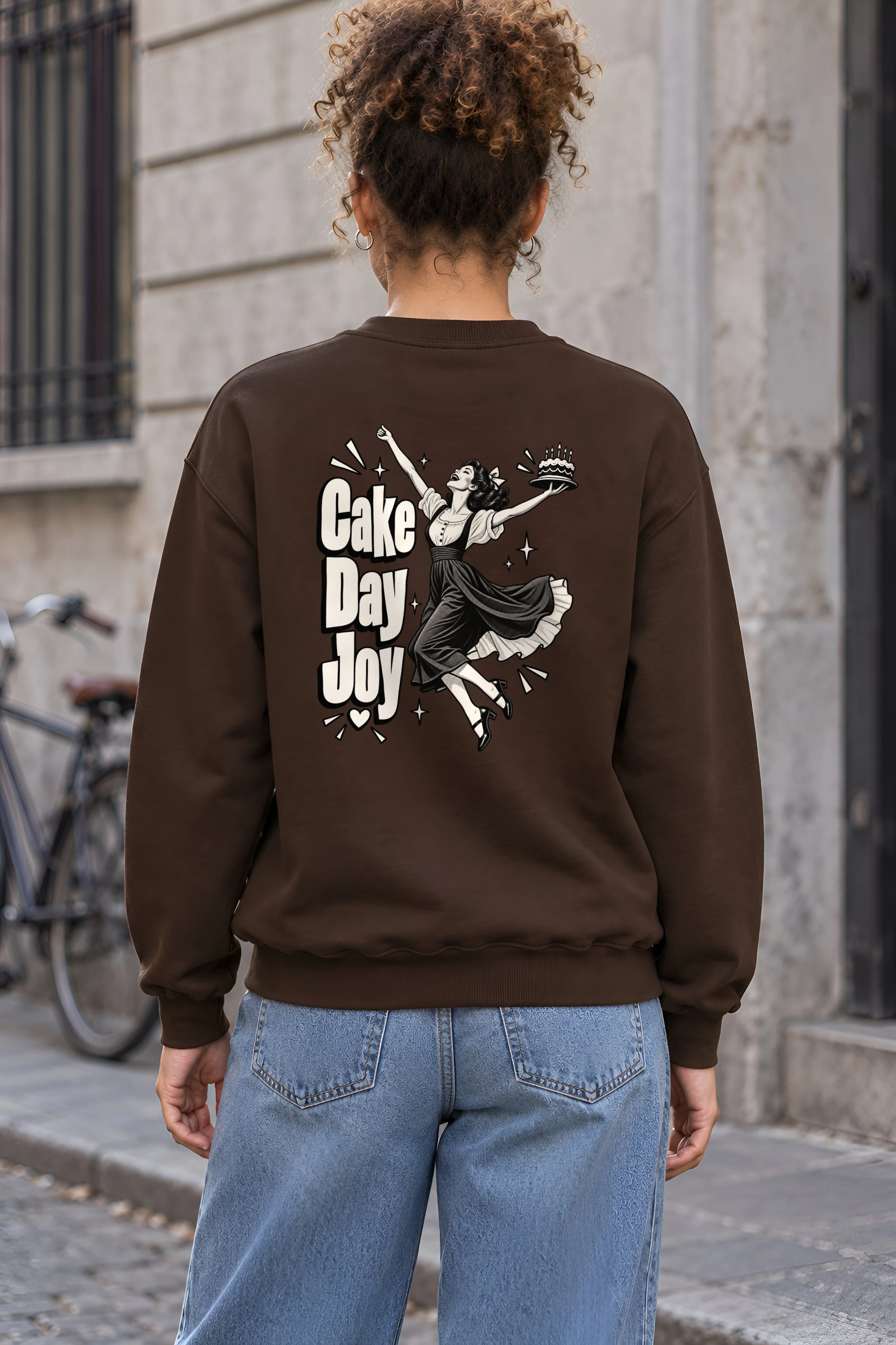 "Cake Day Joy" 1 Crewneck Sweatshirt