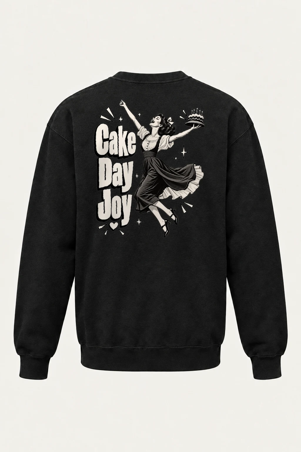 "Cake Day Joy" Heavy Blend Unisex Crewneck Sweatshirt | Gildan 18000