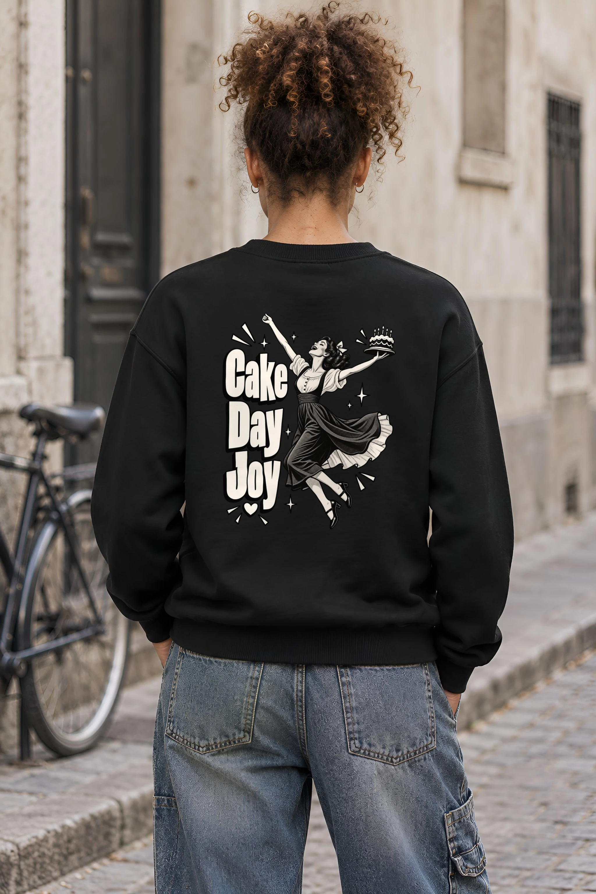 "Cake Day Joy" 1 Crewneck Sweatshirt