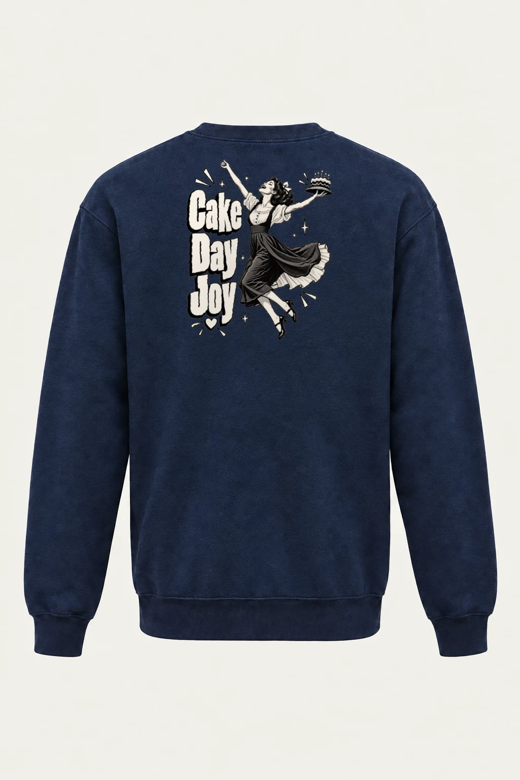 "Cake Day Joy" Heavy Blend Unisex Crewneck Sweatshirt | Gildan 18000