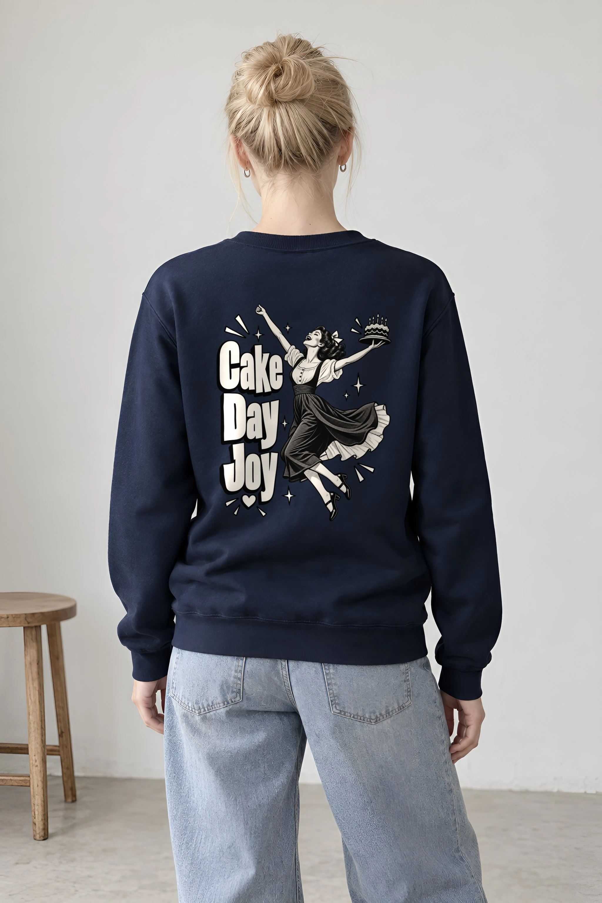 "Cake Day Joy" 1 Crewneck Sweatshirt