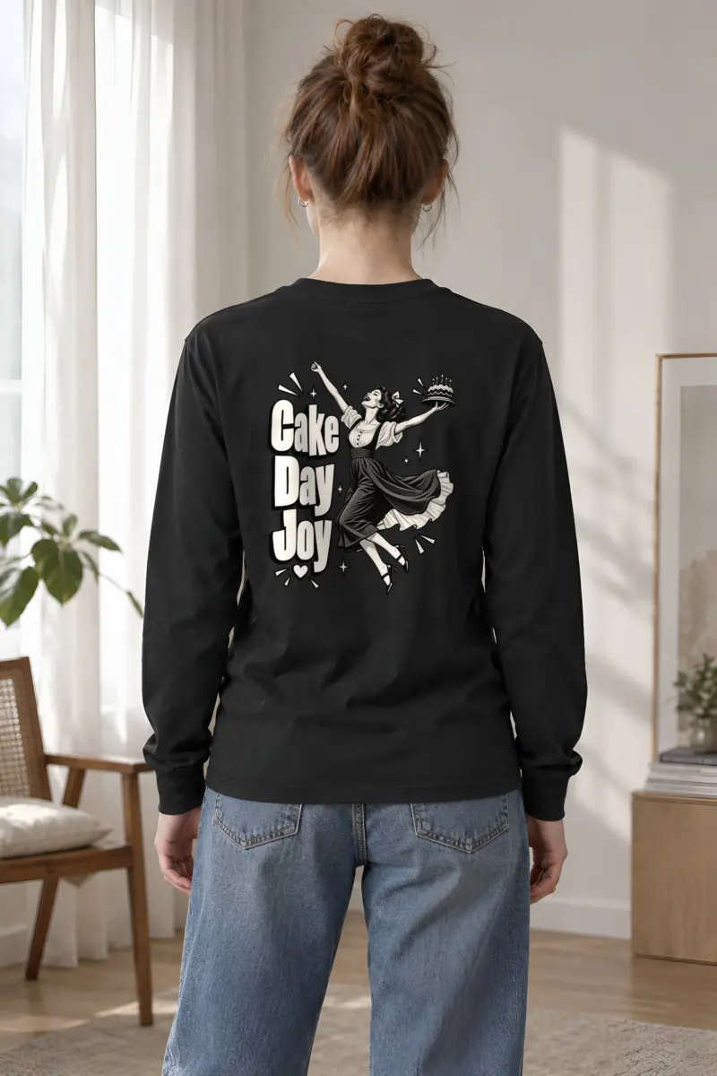 "Cake Day Joy" Unisex Longsleeve T-shirt