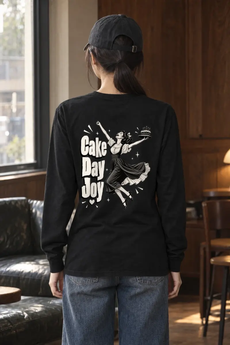 "Cake Day Joy" Unisex Longsleeve T-shirt