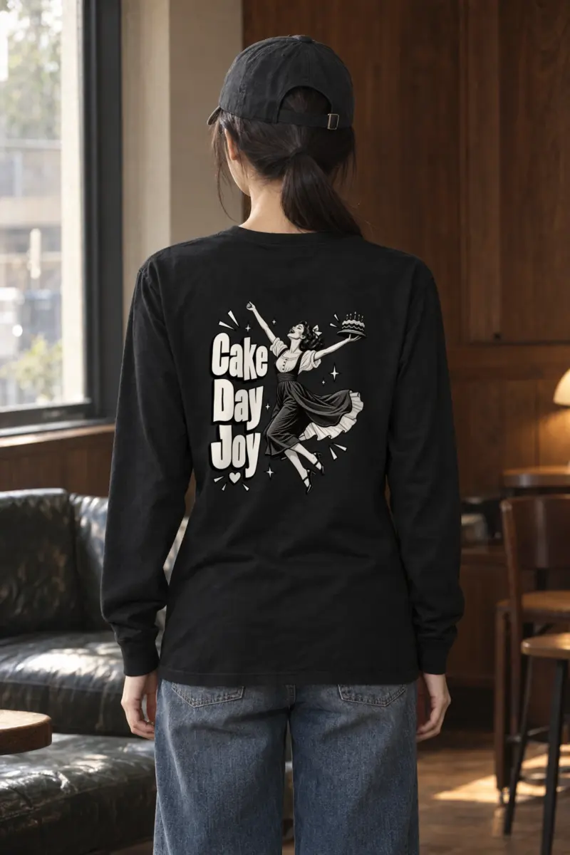 "Cake Day Joy" Unisex Longsleeve T-shirt