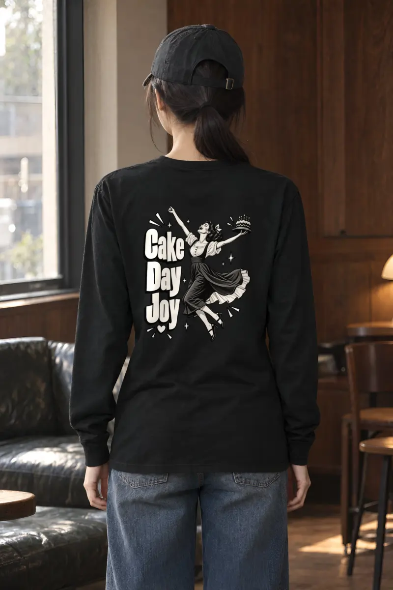 "Cake Day Joy" Unisex Longsleeve T-shirt