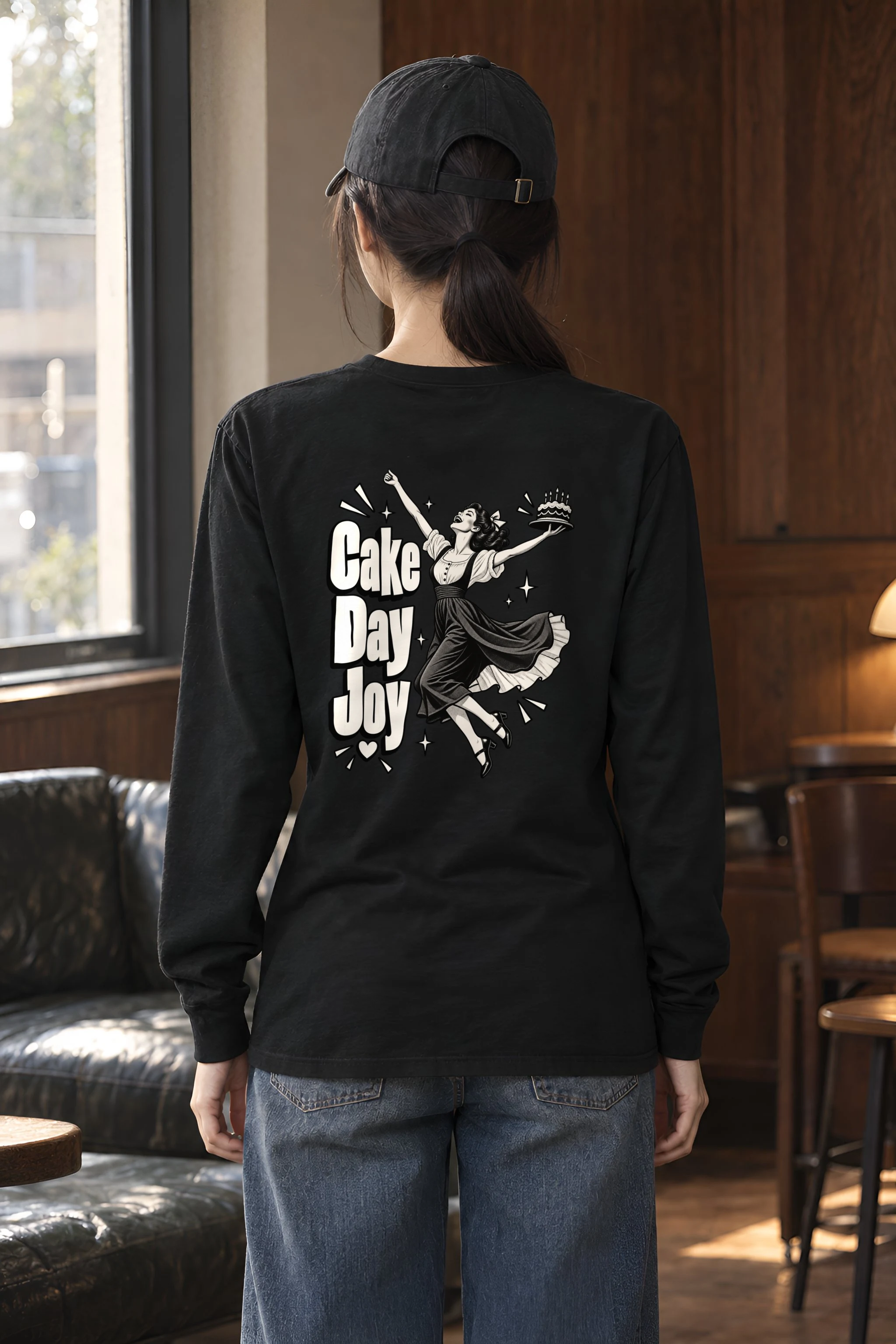 "Cake Day Joy" Unisex Longsleeve T-shirt
