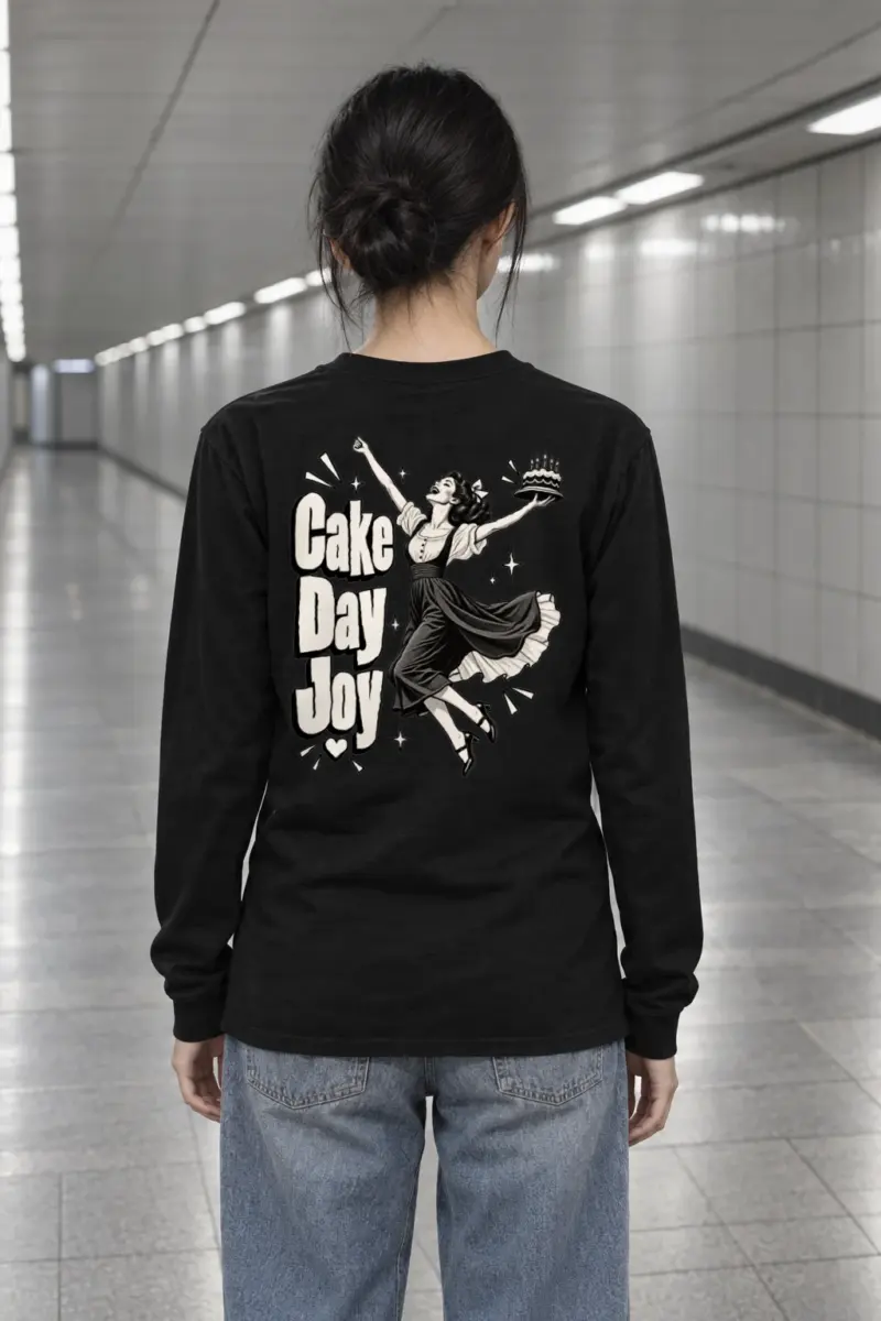 "Cake Day Joy" Unisex Longsleeve T-shirt